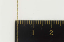 Load image into Gallery viewer, 14K 0.6mm Square Box Chain Simple Long Necklace 25&quot; Yellow Gold