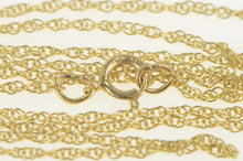 Load image into Gallery viewer, 14K 1.1mm Rolling Cable Twist Link Chain Necklace 18&quot; Yellow Gold