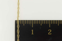 Load image into Gallery viewer, 14K 1.1mm Rolling Cable Twist Link Chain Necklace 18&quot; Yellow Gold