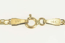 Load image into Gallery viewer, 14K Marquise Amethyst Diamond Squared Chain Bracelet 6.75&quot; Yellow Gold