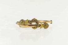 Load image into Gallery viewer, Gold Filled Victorian Elaborate Statement Wrap Bangle Bracelet 6.25&quot;