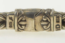 Load image into Gallery viewer, Sterling Silver 18K Two Tone Ornate Statement Cuff Bracelet 7.5&quot;