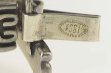 Load image into Gallery viewer, Sterling Silver Ornate Traditional Mexican Geometric Bracelet 6.75&quot;