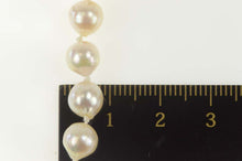 Load image into Gallery viewer, 14K Pearl Beaded Ornate Classic Statement Bracelet 6.75&quot; Yellow Gold