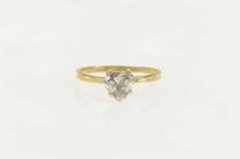 Load image into Gallery viewer, 14K Heart Solitaire Promise Travel Engagement Ring Size 6 Yellow Gold