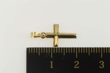 Load image into Gallery viewer, 14K Classic Christian Faith Symbol Cross Charm/Pendant Yellow Gold