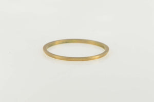 14K Vintage NOS 1950's Grooved Men's Band Ring Size 12.25 Yellow Gold