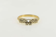Load image into Gallery viewer, 14K Vintage NOS 1950&#39;s 3.75mm Engagement Setting Ring Size 5.5 Yellow Gold