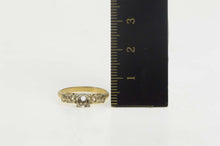 Load image into Gallery viewer, 14K Vintage NOS 1950&#39;s 3.75mm Engagement Setting Ring Size 5.5 Yellow Gold
