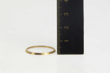 Load image into Gallery viewer, 14K Vintage NOS 1950&#39;s Grooved Wedding Band Ring Size 11.25 Yellow Gold