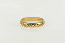 Load image into Gallery viewer, 14K Vintage NOS 1950&#39;s Orange Blossom Wedding Ring Size 9 Yellow Gold