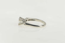 Load image into Gallery viewer, 14K Vintage NOS 1950&#39;s 5.0mm Engagement Setting Ring Size 5.75 White Gold