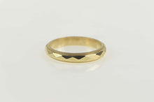 Load image into Gallery viewer, 14K Vintage NOS 1950&#39;s Geometric Wedding Band Ring Size 5 Yellow Gold