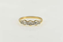Load image into Gallery viewer, 14K Vintage NOS 1950&#39;s Setting Wedding Band Ring Size 1.5 Yellow Gold