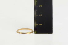 Load image into Gallery viewer, 14K Vintage NOS 1950&#39;s Simple Plain Stackable Band Ring Size 6 Yellow Gold