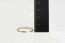 Load image into Gallery viewer, 14K Vintage NOS 1950&#39;s Simple Stackable Band Ring Size 11.75 Yellow Gold