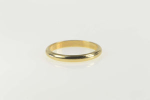 14K Vintage NOS 1950's 2.6mm Wedding Band Ring Size 7 Yellow Gold