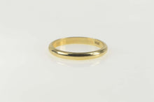 Load image into Gallery viewer, 14K Vintage NOS 1950&#39;s 2.6mm Wedding Band Ring Size 7 Yellow Gold