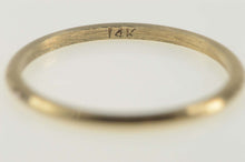Load image into Gallery viewer, 14K Vintage NOS 1950&#39;s Rounded Wedding Band Ring Size 8 Yellow Gold