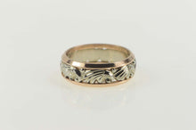 Load image into Gallery viewer, 14K Vintage NOS 1950&#39;s Wavy Pattern Band Ring Size 5.5 Yellow Gold