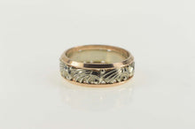Load image into Gallery viewer, 14K Vintage NOS 1950&#39;s Wavy Pattern Band Ring Size 5.5 Yellow Gold