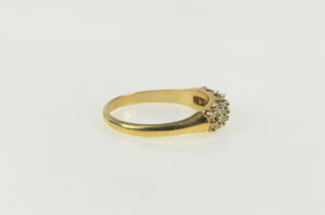 14K Vintage NOS 1950's Setting Wedding Band Ring Yellow Gold