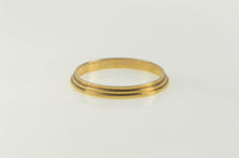 Load image into Gallery viewer, 14K Vintage NOS 1950&#39;s Grooved Pattern Band Ring Yellow Gold