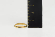 Load image into Gallery viewer, 14K Vintage NOS 1950&#39;s Grooved Pattern Band Ring Yellow Gold