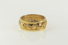 Load image into Gallery viewer, 14K Vintage NOS 1950&#39;s Ornate Scroll Wedding Band Ring Yellow Gold