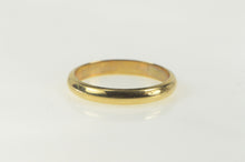 Load image into Gallery viewer, 14K 3.6mm Rounded Simple Men&#39;s Wedding Band Ring Yellow Gold