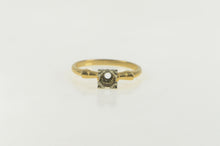 Load image into Gallery viewer, 14K Vintage NOS 1950&#39;s 3.8mm Engagement Setting Ring Yellow Gold