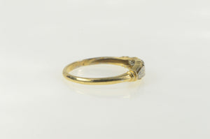 14K Vintage NOS 1950's Ornate Wedding Band Ring Yellow Gold