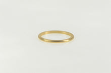 Load image into Gallery viewer, 14K 1.3mm Rounded Wedding Band Ring Yellow Gold