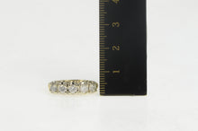 Load image into Gallery viewer, 14K 1940&#39;s 1.00 Ctw Diamond Wedding Band Ring Yellow Gold