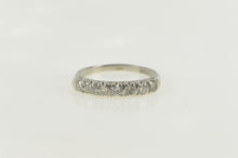 Load image into Gallery viewer, Platinum 0.50 Ctw Diamond Classic Wedding Band Ring