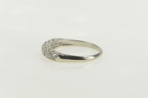 Platinum 0.50 Ctw Diamond Classic Wedding Band Ring