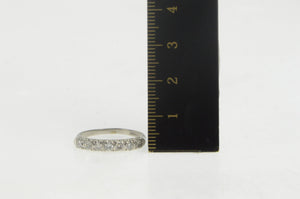 Platinum 0.50 Ctw Diamond Classic Wedding Band Ring
