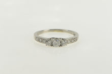 Load image into Gallery viewer, 14K 0.50 Ctw Classic Diamond Engagement Ring White Gold