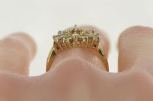 Load image into Gallery viewer, 14K 0.64 Ctw Marquise Diamond Chevron Wrap Band Ring Yellow Gold