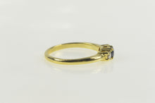 Load image into Gallery viewer, 18K 0.53 Ctw Sapphire Diamond Engagement Ring Yellow Gold