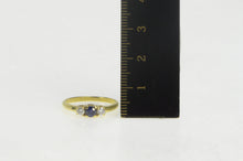 Load image into Gallery viewer, 18K 0.53 Ctw Sapphire Diamond Engagement Ring Yellow Gold