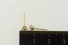 Load image into Gallery viewer, 14K Round Solitaire Classic Simple Stud Earrings Yellow Gold