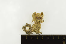 Load image into Gallery viewer, Sterling Silver Textured Les Bernard Retro Dog Terrier Pin/Brooch