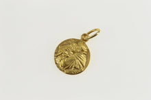 Load image into Gallery viewer, 14K Patron Saint Anthony Children Protection Charm/Pendant Yellow Gold