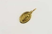 Load image into Gallery viewer, 14K Virgin Mary Mother of God Jesus Christian Charm/Pendant Yellow Gold