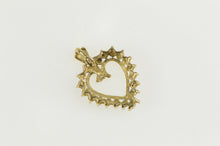 Load image into Gallery viewer, 10K Diamond Accent Classic Heart Love Symbol Pendant Yellow Gold