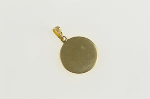 14K Christian Mother Teresa Patron Saint Charm/Pendant Yellow Gold