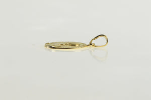 14K Jesus Christ Christian Faith Symbol Charm/Pendant Yellow Gold