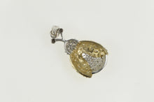 Load image into Gallery viewer, 10K Pave Diamond Encrusted Lady Bug Beetle Charm/Pendant Yellow Gold