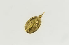 Load image into Gallery viewer, 14K Mother Mary Jesus Christ Christian Faith Charm/Pendant Yellow Gold